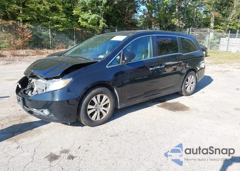 2016 Honda Odyssey Ex-L из США, поврежденный, VIN 5FNRL5H68GB106874